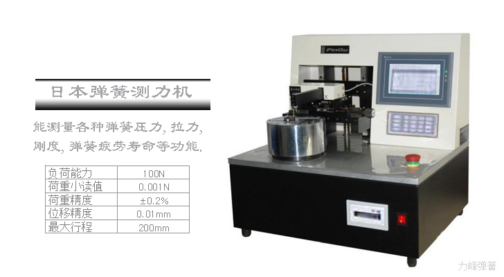 日本彈簧測力機,彈簧力度撿測...